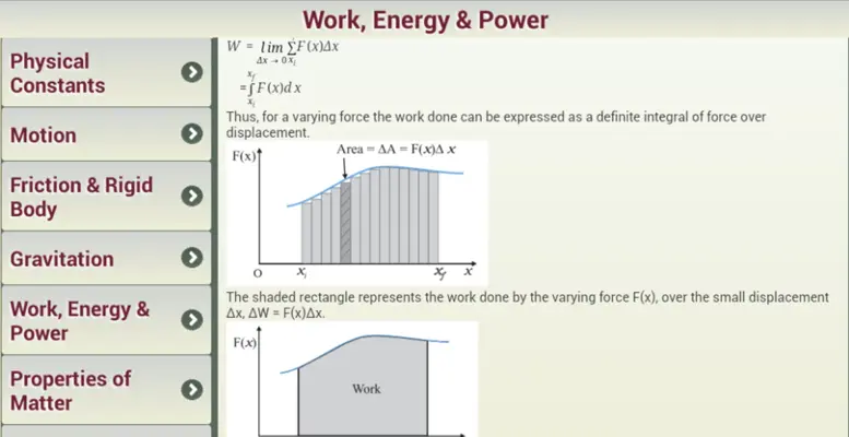 Physics Notes android App screenshot 0