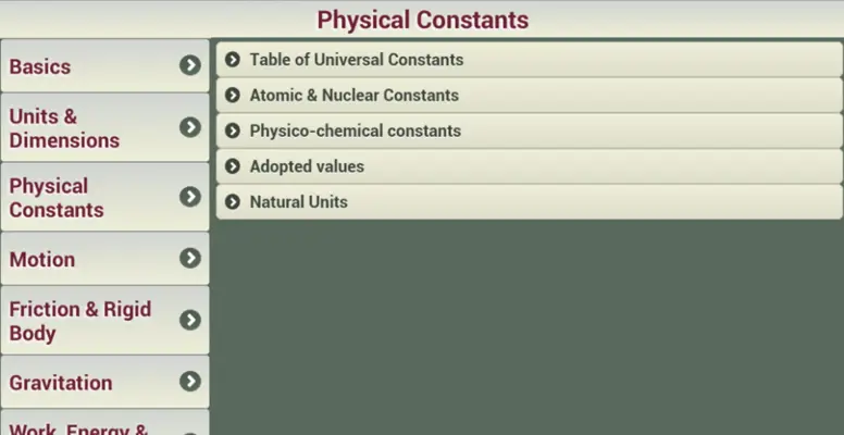 Physics Notes android App screenshot 2