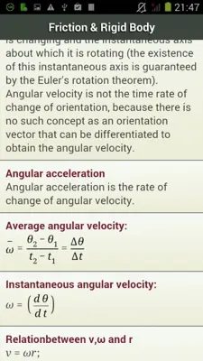 Physics Notes android App screenshot 5